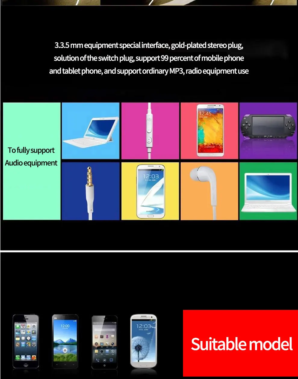 10 шт./лот для s6 наушники-вкладыши стерео наушник с микрофоном для MP3 MP4 samsung Galaxy S4 S3 S2 i9300 i9800 S5 S6 край