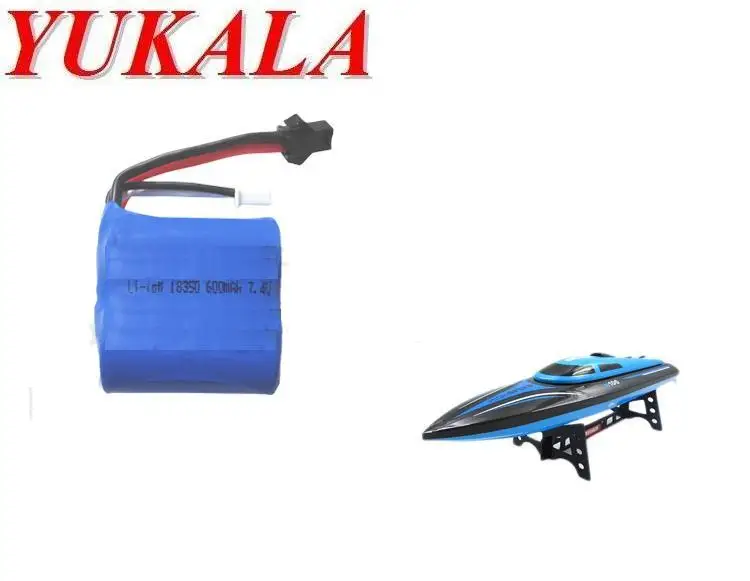 TKKJ H100 высокоскоростная лодка R/C 7 4 в 600 мАч литий ионная батарея 2 шт.|rc battery 7.4v|battery rc