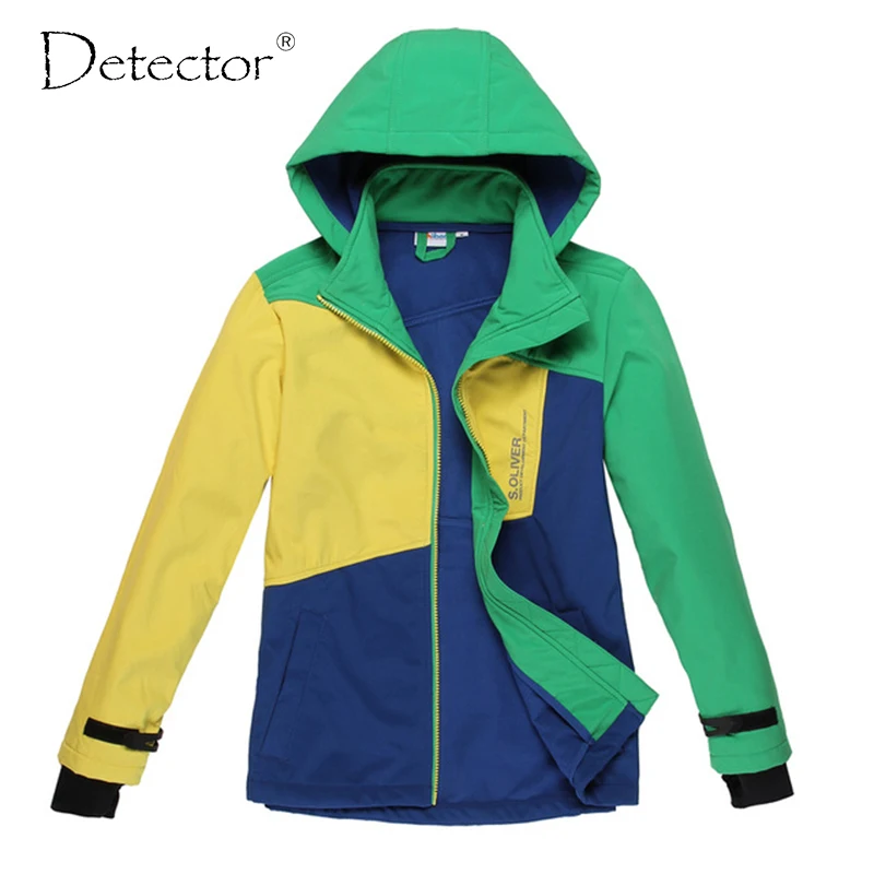 

Detector big boys softshell jacket Green Yellow Blue 140-176