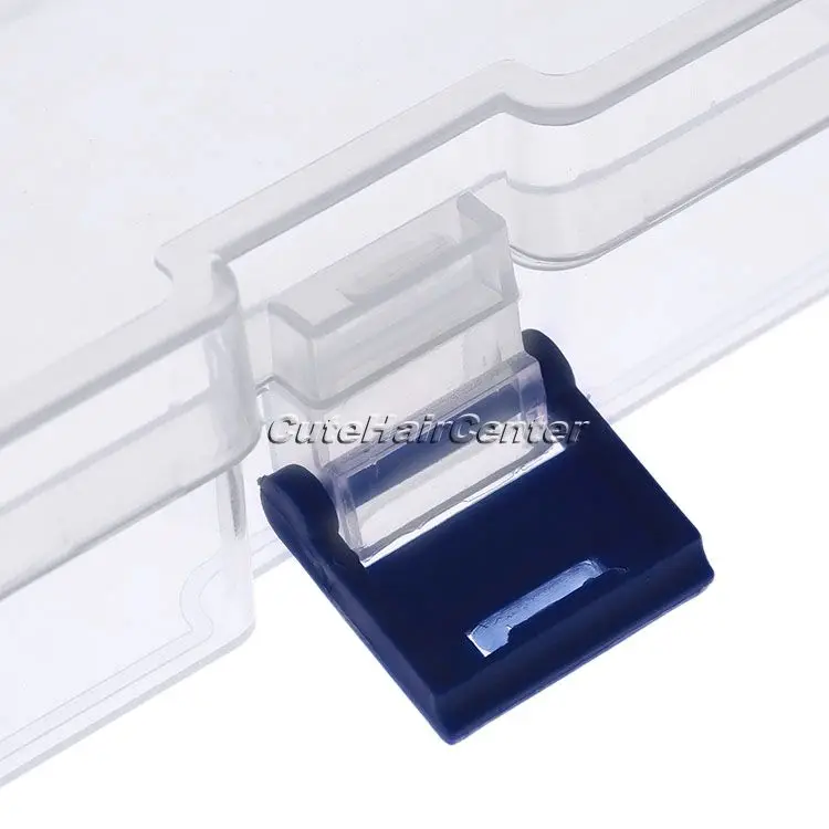 Hot Sale Transparent Plastic Storage Box for Cosmetics Jewelry Collection Cassette Cover Case Home Organization | Дом и сад