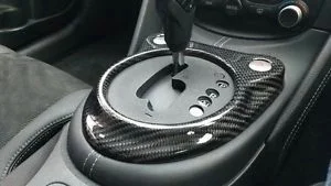 Автомобильный Стайлинг для Nissan 370Z Z34 шестеренка из углеродного волокна объемная