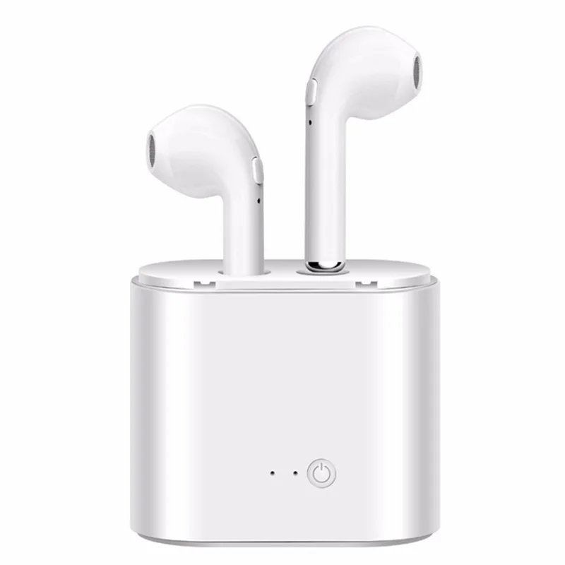 2018 новые i7s TWS Мини Bluetooth наушники стерео беспроводные с микрофоном и портативным