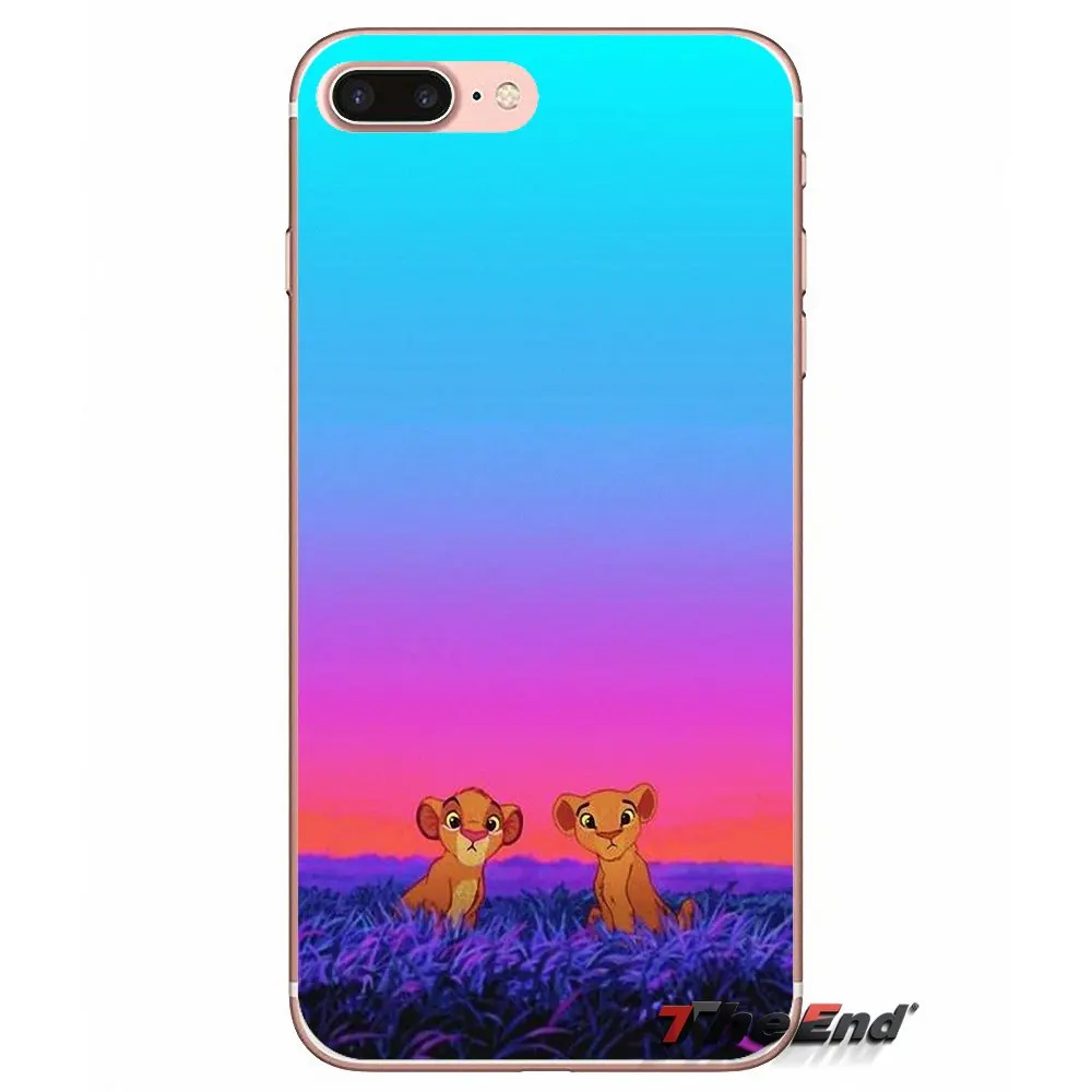Чехол для Huawei Honor 7X V10 6C V9 6A Play 9 Mate 10 Pro Y7 Y5 P8 P10 Lite Plus GR5 2017 Hakuna Matata on Sunset The Lion