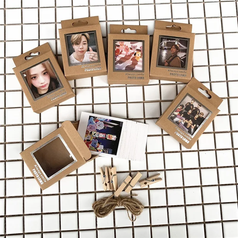 Новый 40 шт./компл. KPOP Got7 ЛОМО карта с фотографией ПВХ карты самодельные карточки