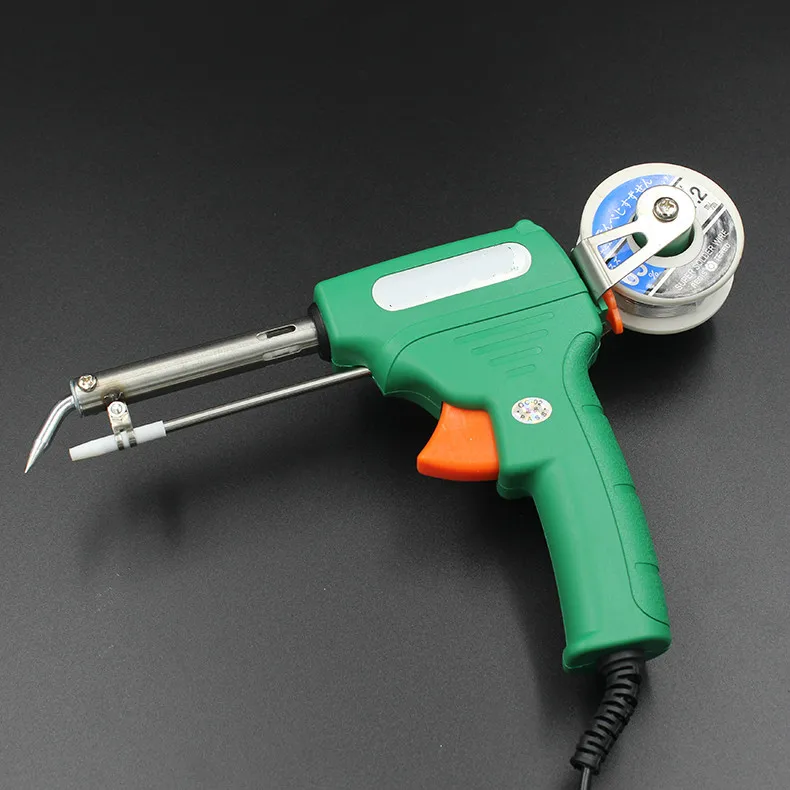 Сварочный аппарат шпули пусковой пистолет кормушка Оловянная проволока 220 В/60 Вт