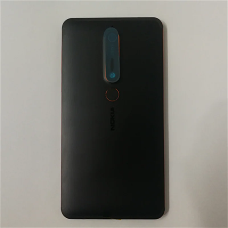 Задний Корпус в сборе для Nokia 6 1 OEM задняя крышка аккумулятора корпуса с кнопками