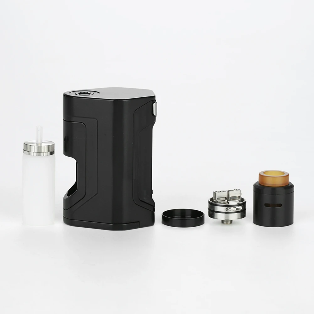 Оригинальный WISMEC Luxotic DF Box 200 Вт TC комплект с гильотинной V2 RDA и 7 мл бутылка Макс