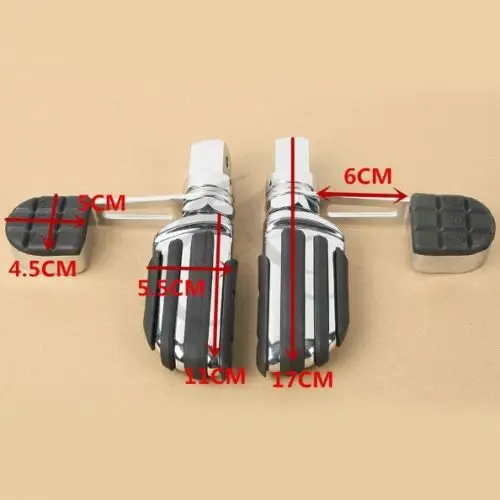 Подножка для мотора подножка пяток Honda VTX 1300 VTX1800 2002-2011 03 09 | Автомобили и мотоциклы