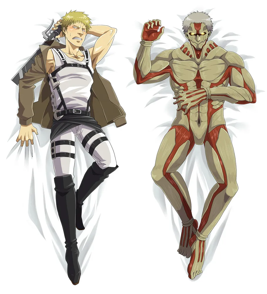 Аниме Shingeki no Kyojin Подушка Dakimakura чехол Крышка для косплея по аниме атака на Титанов