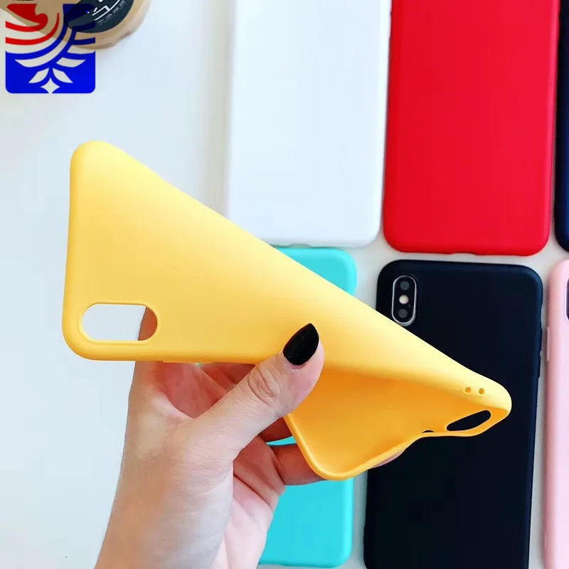 Чехол PEPENG для iphone 6 6S 7 8 Plus X Xs Max силикон мягкий противоударный | Мобильные телефоны