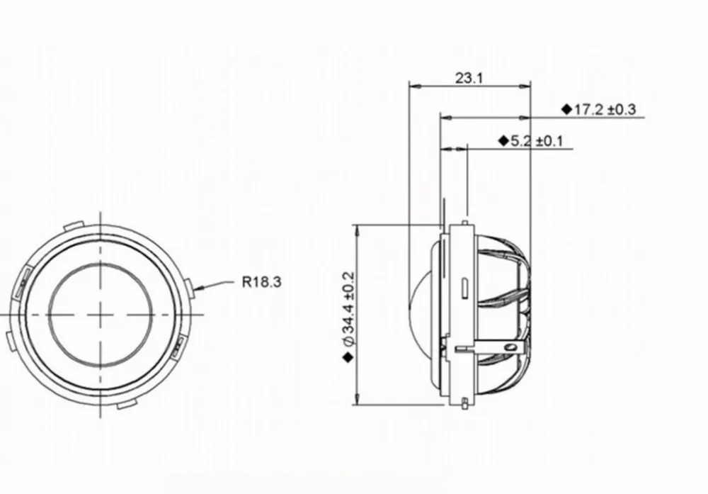 Пара 2 шт. MeloDavid Aduio Vifa thyphany 3/4 дюйма 20 мм шелковый купольный твитер, 4Ohm 30 W, динамик hifi твитер автомобильный аудио
