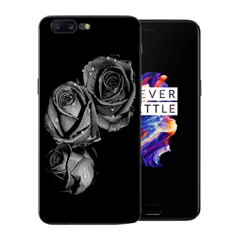 Чехол для телефона Oneplus 5 мягкий силиконовый чехол из ТПУ дюйма One Plus с рисунком