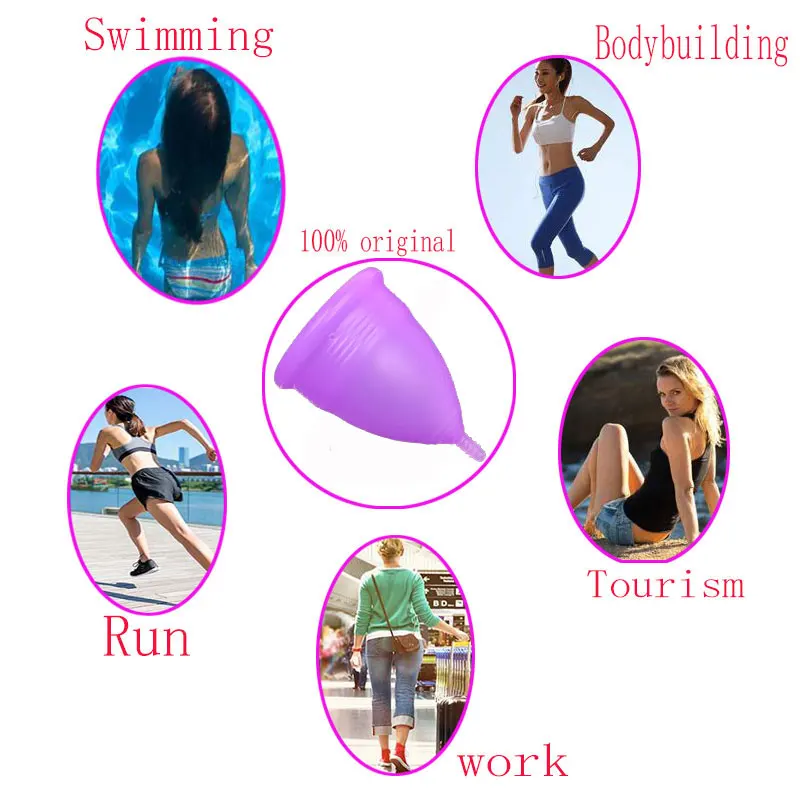 Coupe menstrumelle copa Менструальный de silicona medica aneercare менструальная чашка coletor менструальная чашка copetta mestruale 2pcs s+ l