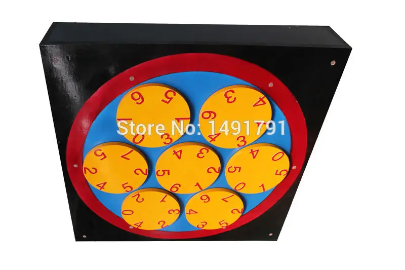 7 позиционный вращающийся стол с открытым замком или контроллером линейный