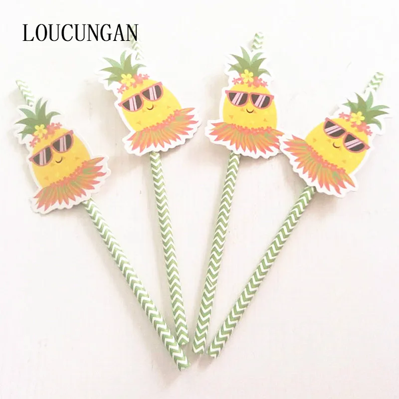 12 шт./лот украшения для дня рождения забавные бумажные соломинки детей и взрослых
