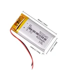 3,7 V 400mAh 502040 литий-полимерная LiPo аккумуляторная батарея ионные ячейки для Mp3 Mp4 Mp5 DIY PAD DVD электронная книга bluetooth гарнитура