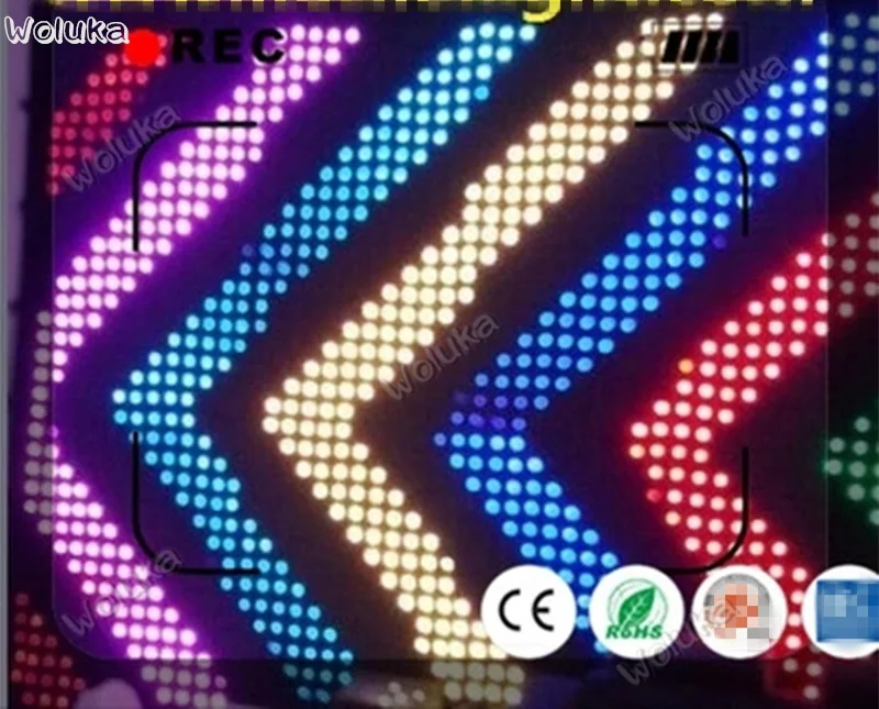 Занавеска для видеосъемки P10cm RGB 3 в 1 светодиодный дисплей видео занавеска сцены