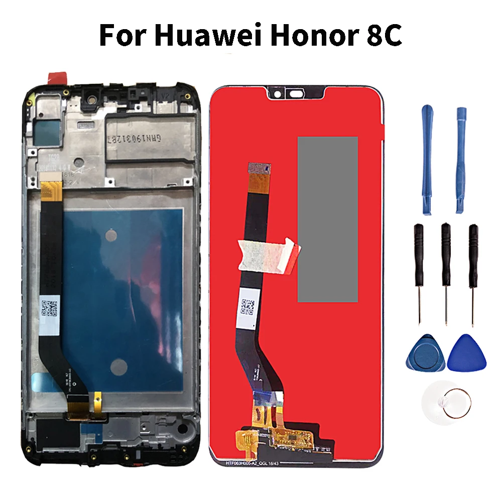 6 26 ''LCD для Huawei Honor 8C дисплей кодирующий преобразователь сенсорного экрана в