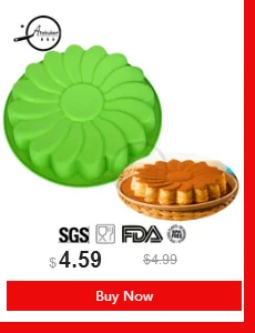 Atekuker 3Pcs/set Pig Bear Lion Frog Dog Cat Elephant Hippo Shape Silicone Mold For Baking Cake Form Silicone Form For Soap Ice