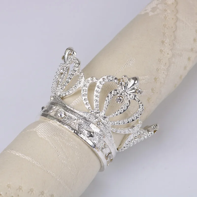 Набор колец для салфеток набор из 2 круглых свадьбы вечеринки праздника ужина