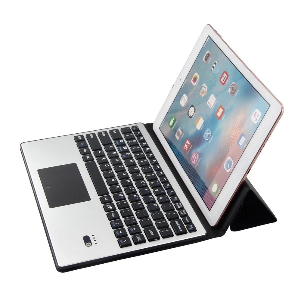 Ультратонкий беспроводной Bluetooth клавиатура с ПУ кожаный защитный чехол для 10 1