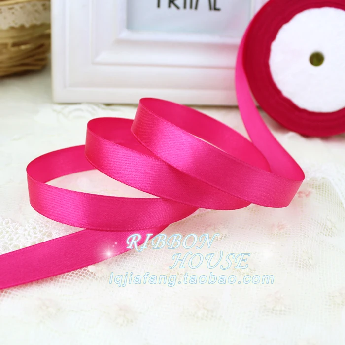(25 yards/roll) 1/2&quot (12mm) Single Face Satin Ribbon Webbing Decoration Gift Christmas Ribbons Party DIY ribbons 22meters/lot | Дом и сад