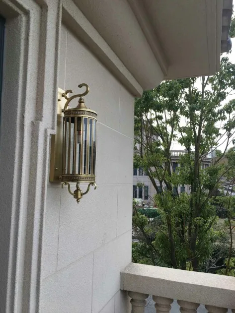 Огромный вертикальный настенный светильник длиной 100 см современные медные