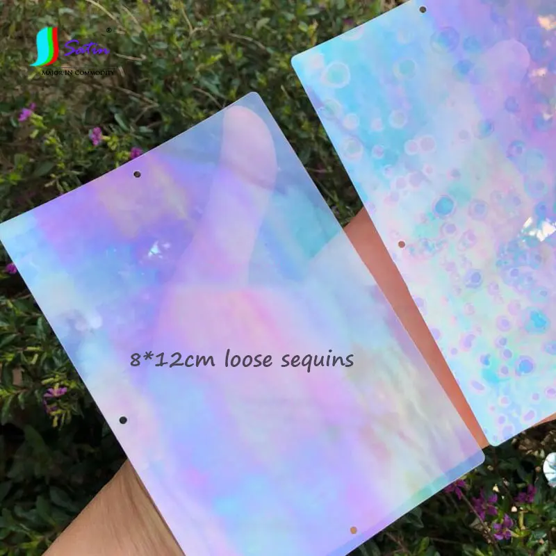 Супер большие прямоугольные блестки с 4 отверстиями Плоские Блестки материал для