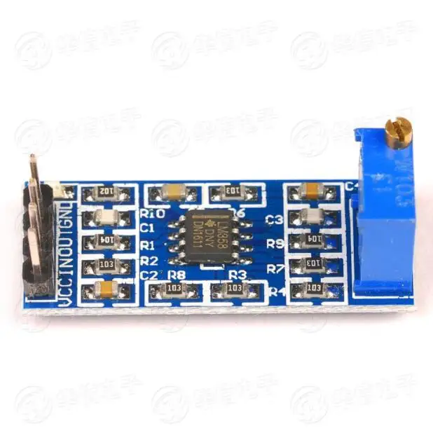 LM358 100x усилитель/модуль усиления сигнала/модуль операционного усилителя |