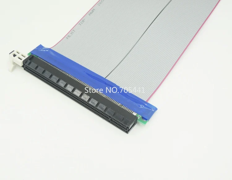 40 шт./лот 30 см PCI E Express 16X Райзер карта расширения Гибкий Удлинительный кабель|16x riser