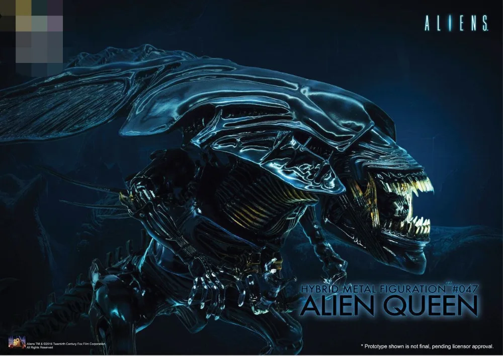 18 см ALIEN HYBRID METAL figuation #047 QUEEN ПВХ фигурка кукла Коллекционная модель игрушки |