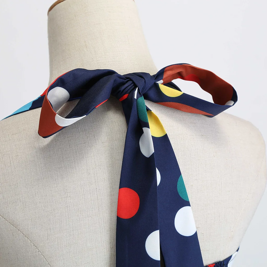 Платье женское плиссированное без рукавов с поясом и бантом |