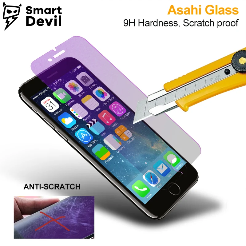 Закаленное стекло SmartDevil с защитой от синего света для iphone 6 6s plus защитная пленка