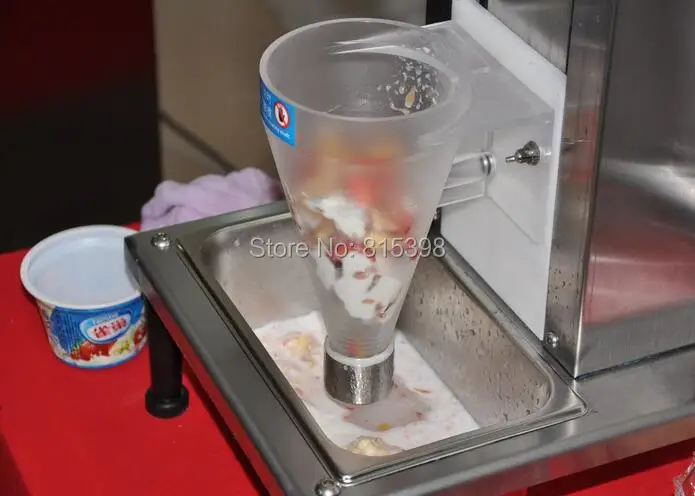 Машина для растушевки мороженого новый дизайн 2018 бесплатная доставка|frozen yogurt|fruit