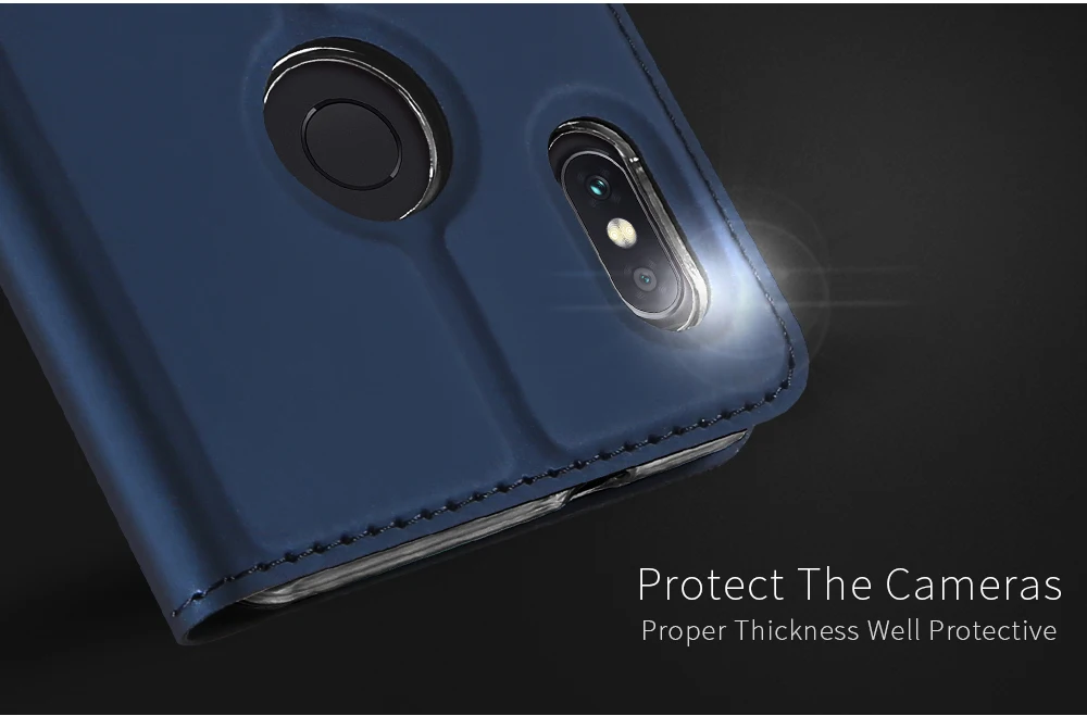 DUX DUCIS Роскошный кожаный чехол-книжка для Xiaomi Redmi Note 5 Pro Чехол-книжка Xiomi Redmi Note5 Pro Global чехол-кошелек