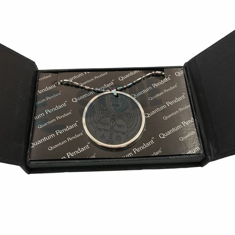 EBUTY ангел религиозный кулон Квантовая подвеска с защитой из нержавеющей стали