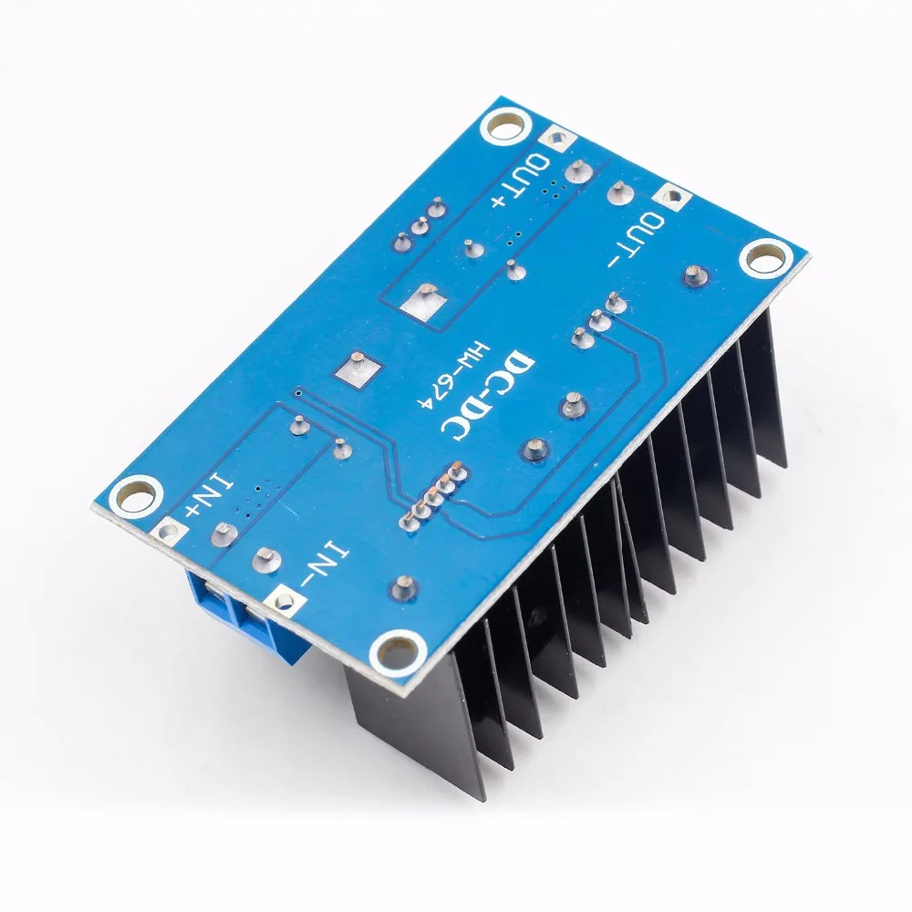 Понижающий модуль питания DC4-40v к DC1.25-36v 8A 200w Регулируемый XL4016E1 DC-DC DC регулятор