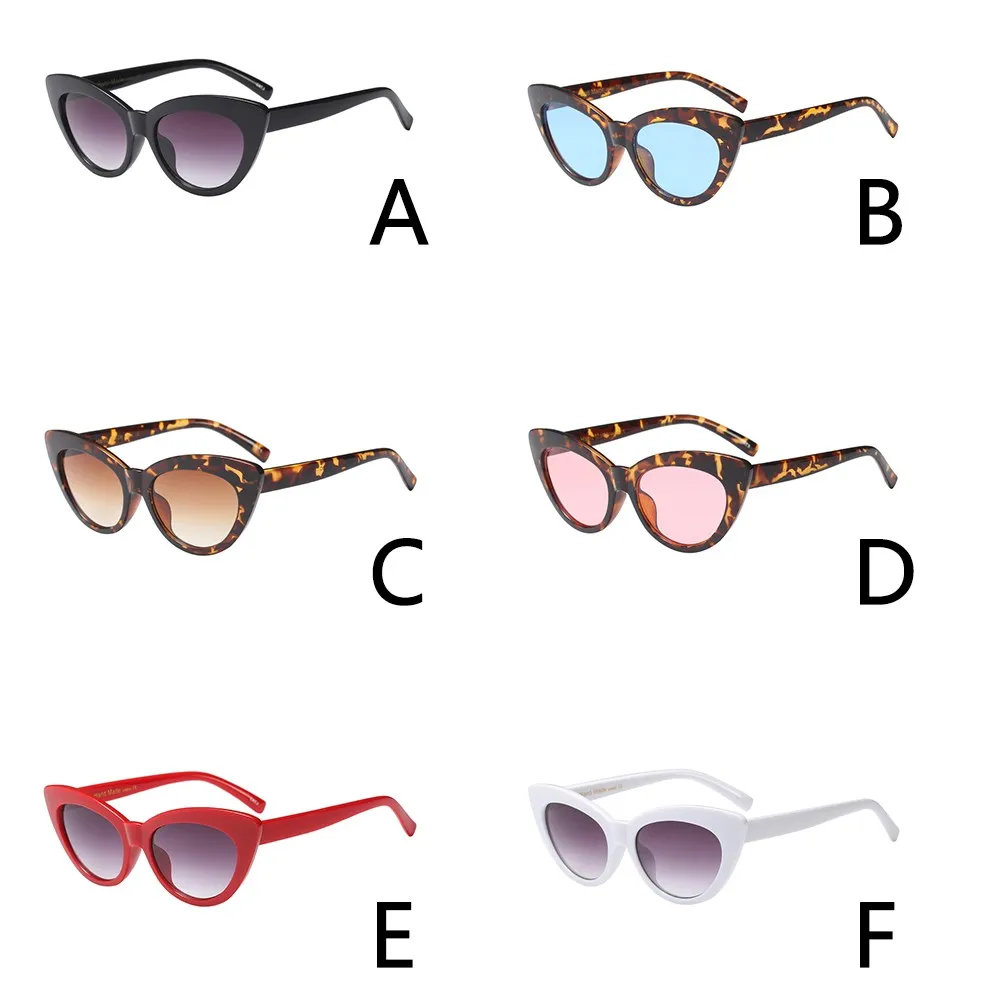 Модные солнцезащитные очки кошачий глаз женские роскошные брендовые