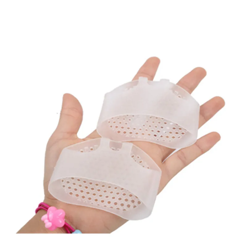 Silica Gel Insoles Honeycomb Fore Pad Cushion SEBS Breathable Anti Pain Sole Lady High Heel Shoes Insole Shoes accessories