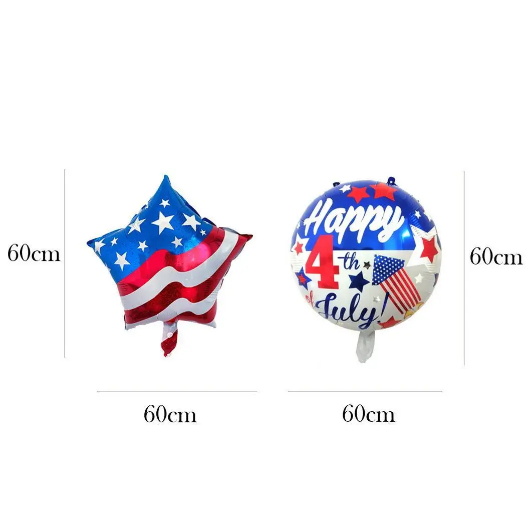 Американский День Независимости украшения шар Многоцветный вечерние