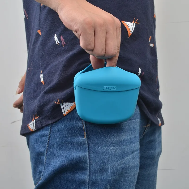 Портативная тренировочная сумка для домашних животных миска обучения макового