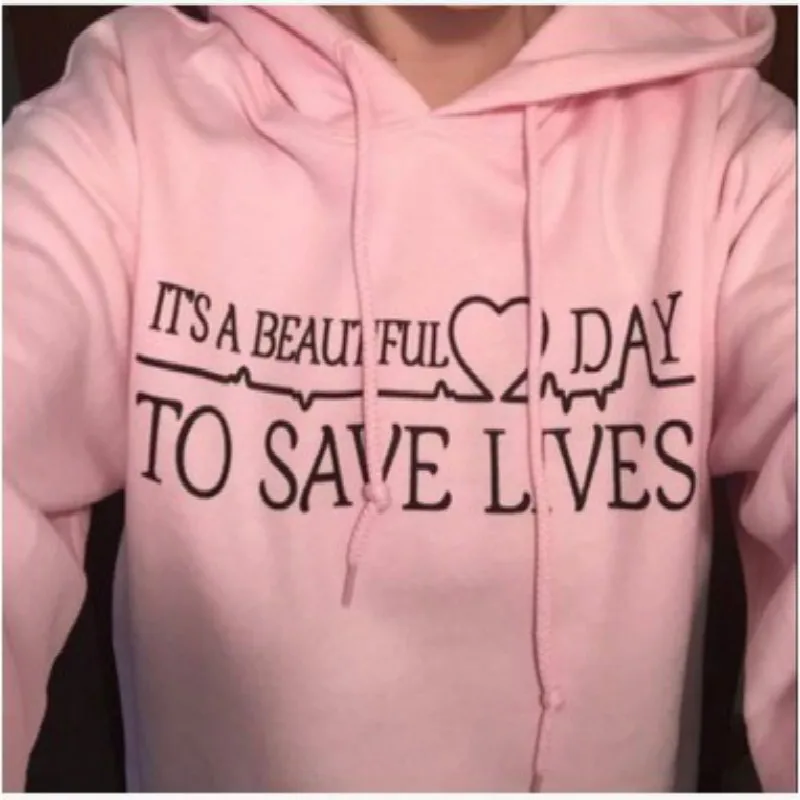 Это прекрасный день чтобы сохранить жизни Мода Tumblr Мужская толстовка худи