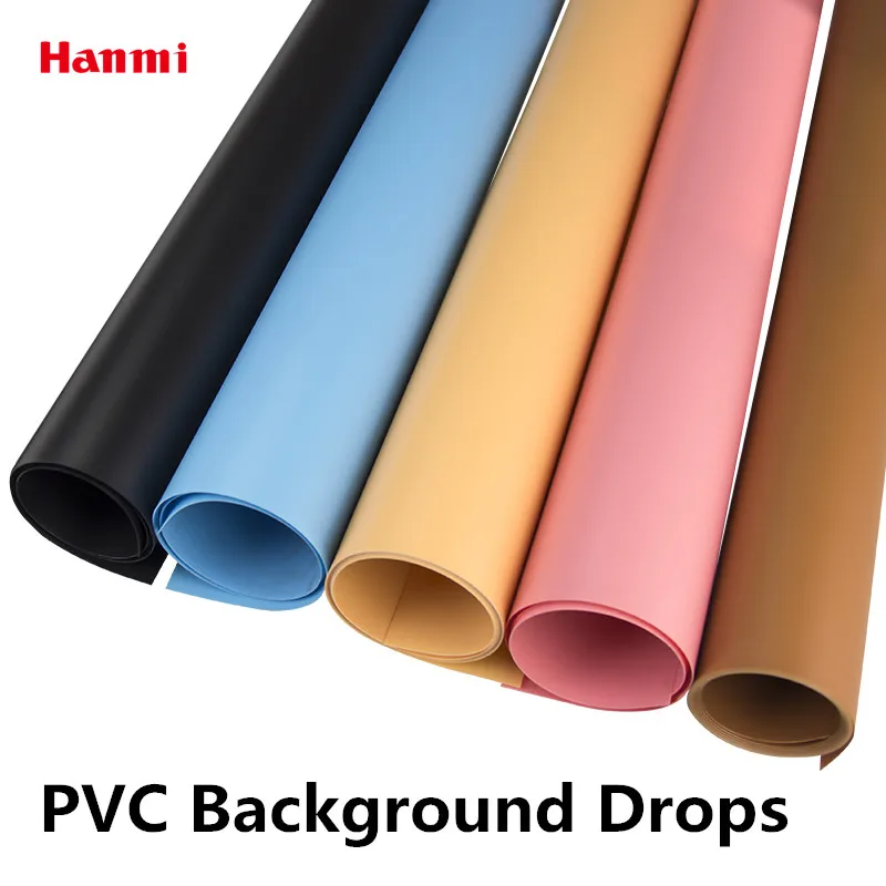 Hanmi Fotografia Chroma Key задний Фон тканевый розовый 68x130 см ПВХ белый фон для фотостудии с