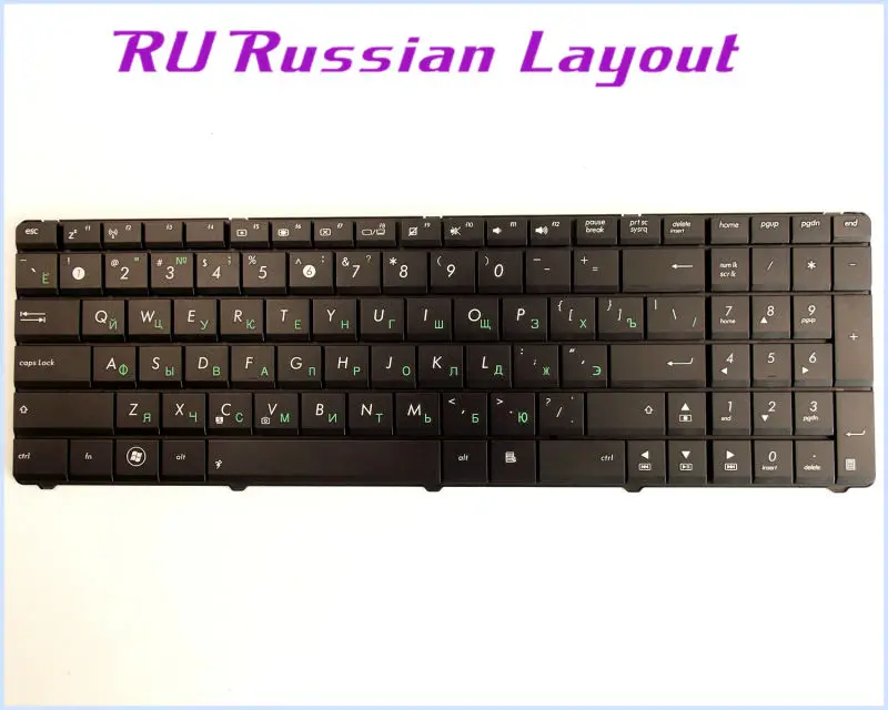 Новая русская клавиатура для ноутбука ASUS X53SC X53SD K53T K73BR K73S X73T A53Z A53SV | Компьютеры и