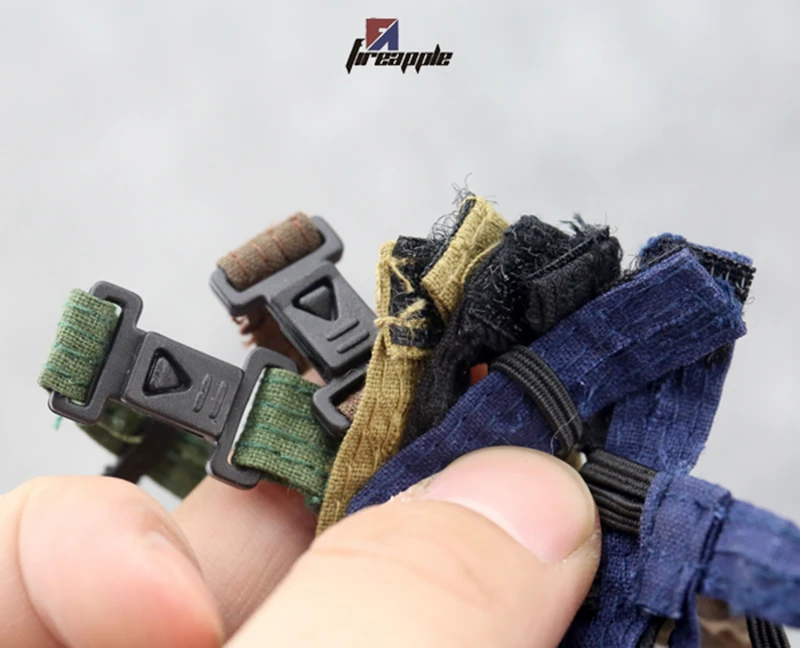 Модель ремня нагрузки в масштабе 1/6 жилет компонент для фигурки 12 дюймов военной