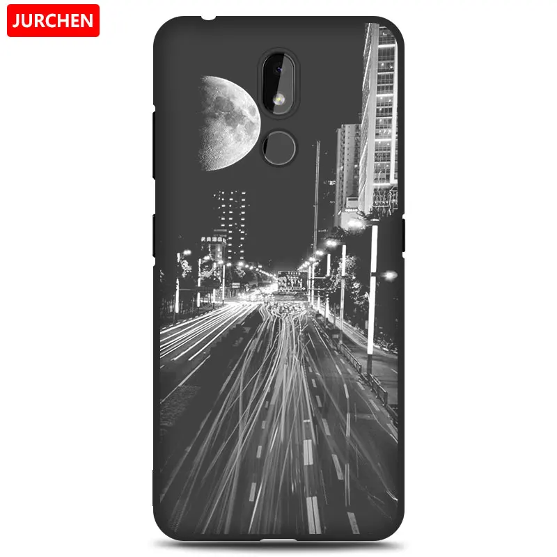 23 Чехол jurchen для Nokia 3,2 силиконовый чехол Мягкие Мультяшные из ТПУ милый цветок собака кошка Ультратонкий чехол для Nokia 3,2 Nokia3.2Back Cover - Цвет: 23