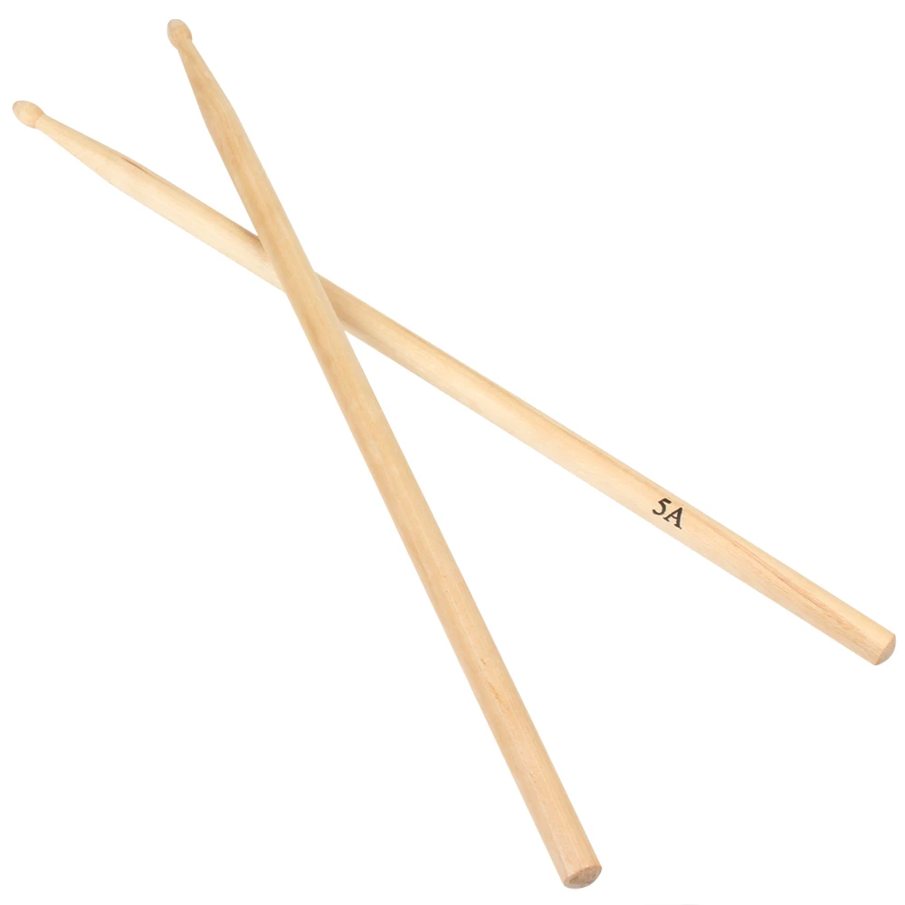 

2pcs! Maple Wood Drum Sticks 5A Drumsticks Percussion Instruments Parts & Accessories