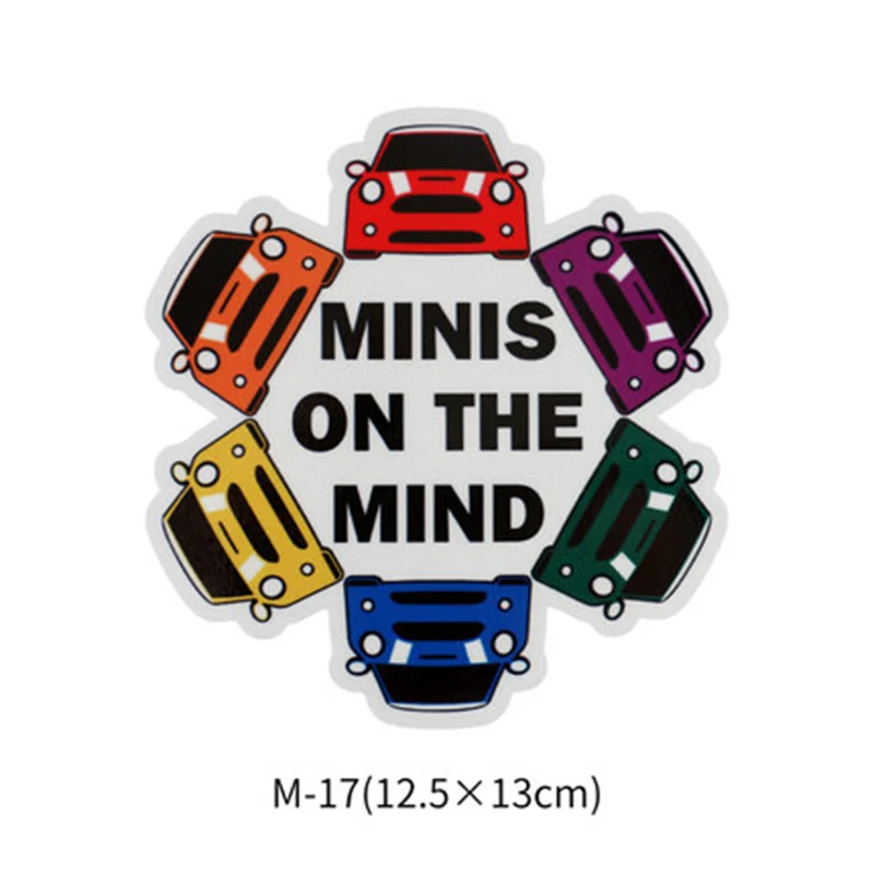 M-17 Мода Юнион Джек наклейки Декор окна для Mini Cooper One земляк F55 F56 R55 R56 R60 F60 аксессуары для стайлинга автомобилей - Название цвета: M-17