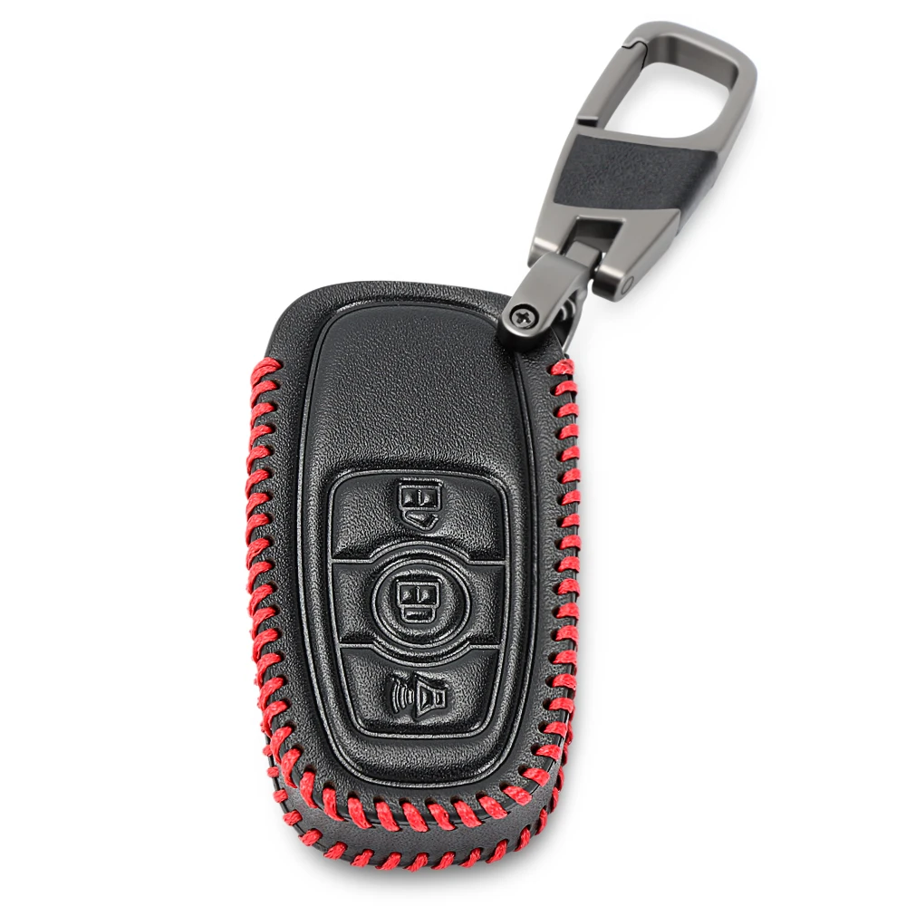 Классический дизайн чехол для автомобильного ключа из натуральной кожи Great Wall Haval