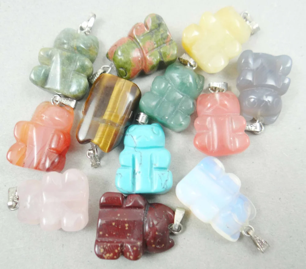 Натуральный камень кварц кристалл бирюза тигровый глаз кошка кулон для diy